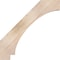 Ekena Millwork 3 1/2"W x 26"D x 26"H Imperial Smooth Knee Brace, Douglas Fir BRC04X26X26IMP00SDF - alternate 2